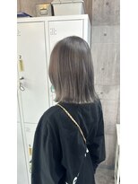 ルシティ(Le City)&nbsp;gray silver【透明感カラー/グレー/髪質改善/ブリーチ2回】