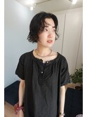 【guerir hair +care】ミニボブパーマ