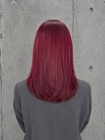 レブロンヘアー(Lebron hair)&nbsp;ワインレッド