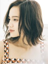 ヤマノビューティウェルネスサロン ANAインターコンチネンタルホテル東京店&nbsp;ミディアムブラウンカラーコテ巻き