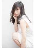 黒髪だけど、大人かわいい♪無造作ウェーブ☆