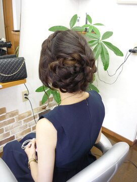 エイチワイヘアーデザイン(HY hair design) ルーズミックス編み込み