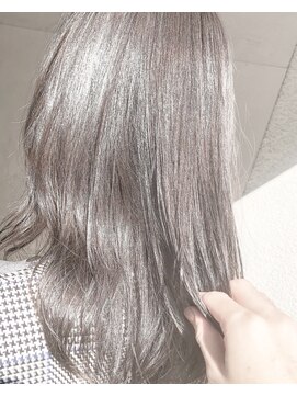 ヘアーアンドアトリエ マール(Hair&Atelier Marl) 【Marl】透明感バツグンラベンダーグレージュカラー♪