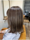 グレーパール×ハイライト