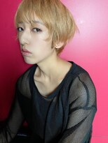 グロウ(grow) ブロンド+マッシュショート