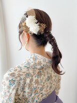 ネオリーブ チロル 横浜西口店(Neolive CiroL.)&nbsp;卒業式　ヘアアレンジ