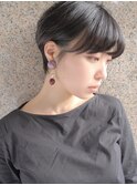 【松戸　ムラマツ】前髪ありマッシュショートボブ30代40代