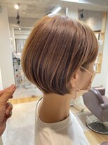 トゥーリ 筑紫野店(tuuli)&nbsp;tuuli藤崎☆大人可愛いボブルフ×ショコラベージュ20代30代40代
