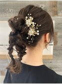 ヘアセット ダブルポニーテール【肥田亜沙美】