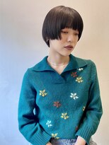 ラボ(Ravo) モードな雰囲気に◎暗髪ショート