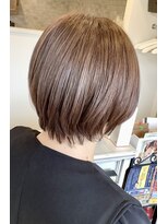 ヴィアスヘアー(vias hair)&nbsp;ベージュカラー×ショートボブ