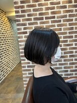 ロク 白楽(rocu)&nbsp;前髪/マチルダボブ/ピンクベージュインナー/グレージュ[白楽駅]