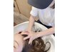 【肩までのマッサージ付】カット+カラー+極上スパ☆甲斐限定16時まで