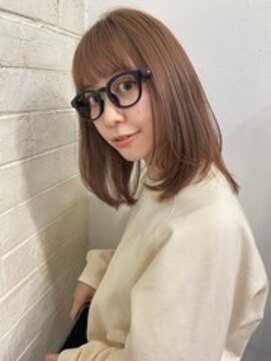 ガーランド (Garland) 大人可愛い前髪×艶髪×水素カラーグレーベージュことりベージュ