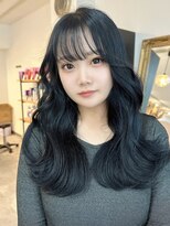 ミョンシル&nbsp;【myonsil 山田】韓国ヘア/ブルーブラック