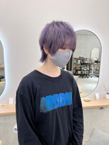 サンド 鹿児島中央(sand)&nbsp;黒髪/グレーベージュ/レイヤーロング/前髪パーマ[鹿児島駅]