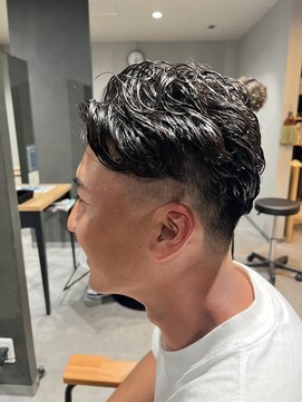 スウェル 柏店(Swell) ウルフ/アッシュブラック/カルマパーマ/ベリーショート/柏