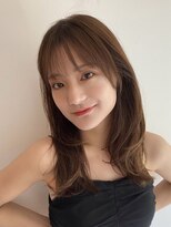 ガーランド (Garland)&nbsp;大人かわいいくびレイヤーまろベージュ小顔顔まわりレイヤー