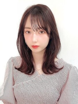 マティエ 銀座(Matie) ロングレイヤーグレージュカラー美肌カラー透明感20代30代40代