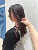 プライズ 成増店(prize)&nbsp;イヤリングカラー×ピンクベージュダブルカラー成増