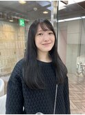 大人可愛いロングスタイル