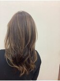 ハイライトロングヘアー