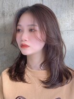 ハーフアンドハーフ(HALF and HALF)&nbsp;レイヤーカット/ラベンダーベージュ