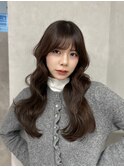 韓国/前髪カット/レイヤーカット/髪質改善/銀座/ウェーブヘア