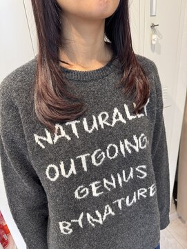 ウルカ 北浦和西口店(ulQua) 顔周りレイヤー×ツヤ感ブラウン