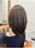 3DCurve＊ひし形レイヤーStyleも梳かないカットで上品美人見え＊