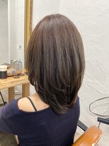 ミッシェル アフロート(michelle afloat)&nbsp;3DCurve＊ひし形レイヤーStyleも梳かないカットで上品美人見え＊