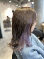 リーオオサカ(Lee Osaka) インナーカラー×ラベンダーカラー/かれん