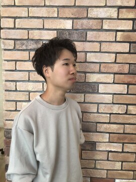 アクトスタイリッシュヘアー 知立(Act stylish hair) メンズ刈り上げショートアップバング