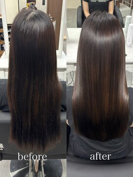 ウル バイ ドット(ulu by dot.) 【かがみ】髪質改善キュアエステ/ダークブラウン