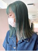 ミディアム前髪カット顔周りレイヤー美髪_ba350962