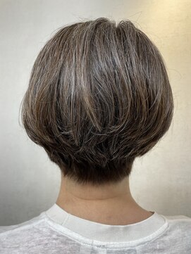 ダンディゾン ブルー 神楽坂(Dans Dix ans bleu) 再現性抜群大人のショートボブ