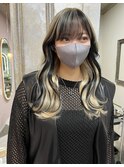 デザインカラーハイトーン艶髪