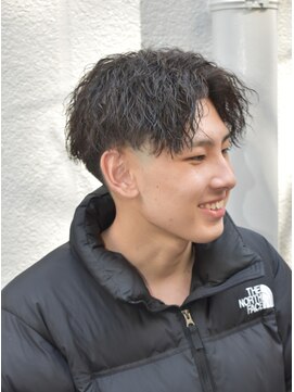 フリークバーバーショップ 河原町三条店(FREAK BARBER SHOP) スペインカール/スパイキーショート/フェザーパーマ/河原町三条K