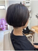 刈り上げショートボブ