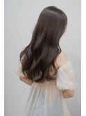 宍戸　オフィスで可愛く透け感オリーブグレイベージュ