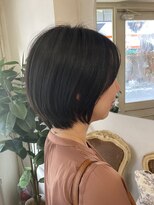 アミュレ(Amule)&nbsp;似合わせカットショートボブ伸ばしかけショート美シルエット黒髪