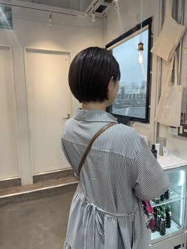 ロカ 表参道(loka) コンパクトショート[表参道/ブリーチ/ハイライト]Mai