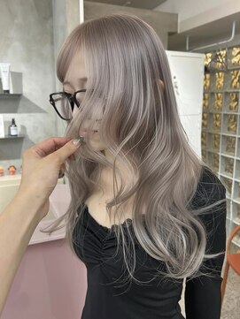 ペレ アネックス 大阪梅田茶屋町店(PELE ANNEX) くびれヘア/アプリコットオレンジ/夏のヘアアレンジ/梅田