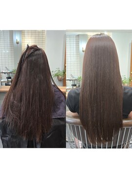 ビリジアン(VIRIDIAN) sins式髪質改善酸性ストレート