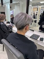 スト 静岡鷹匠(sto)&nbsp;MEN’S HAIR/ブルーブラック/フェザーパーマ/静岡鷹匠