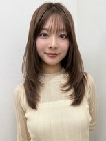 ガーデン 渋谷(GARDEN)&nbsp;小顔に見せるヘア/オリーブグレー/ココアベージュ/レイヤー