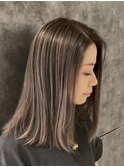 【白髪手術】白髪ぼかしハイライト　白髪の悩みを解決