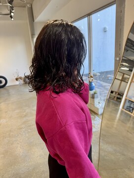 ミディアムパーマ