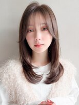 リヤン 表参道(lyann) ワンカール愛されデジタルパーマモテ髪外ハネボブ薄めバング