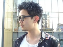 サイトインザシティ 渋谷(SIGHT IN THE CITY)の雰囲気（20代メンズにトレンドのスパイキーショートも質感良く再現！）